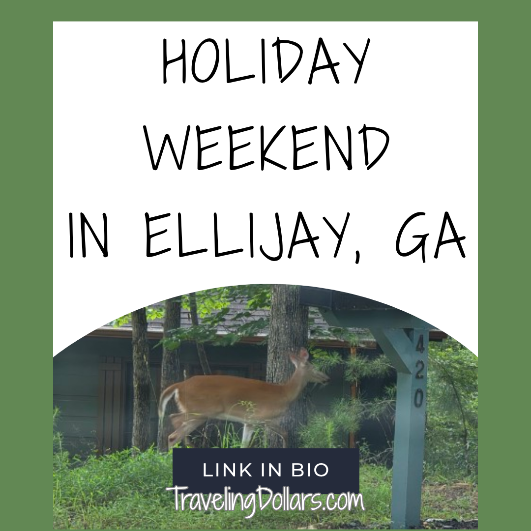 holiday weekend in ellijay, ga